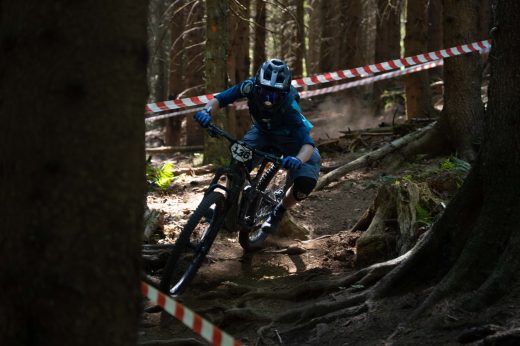 Sportovní fotografie – Enduro Race Czarna Gora 2026, Czarna Gora, startovní číslo 136