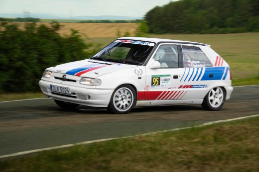 Sportovní fotografie – Podorlická Rally 2026, Opočno, startovní číslo 95