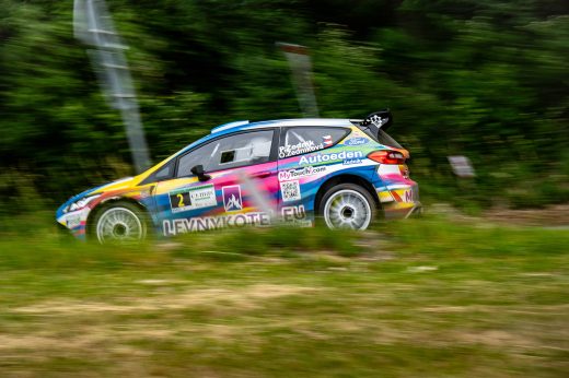 Sportovní fotografie – Podorlická Rally 2026, Opočno, startovní číslo 2