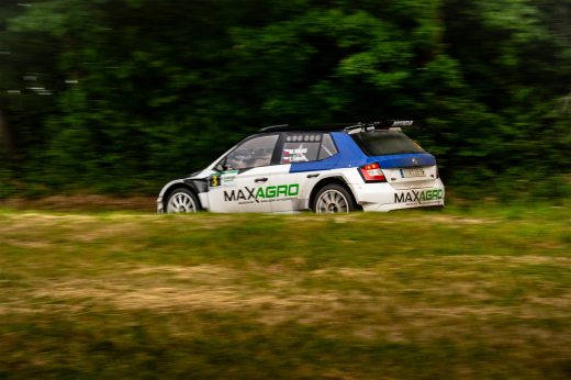 Sportovní fotografie – Podorlická Rally 2026, Opočno, startovní číslo 3