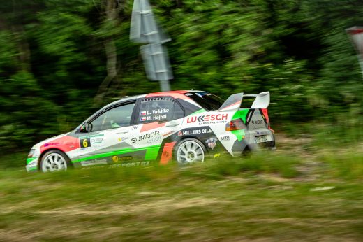 Sportovní fotografie – Podorlická Rally 2026, Opočno, startovní číslo 6