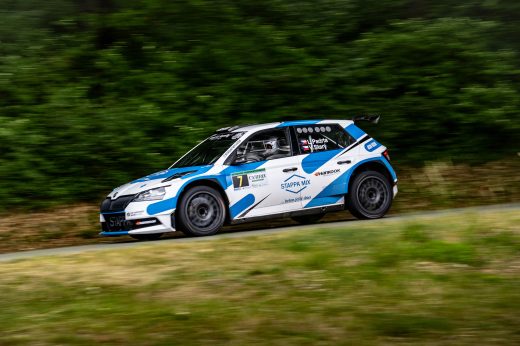 Sportovní fotografie – Podorlická Rally 2026, Opočno, startovní číslo 7