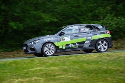 Sportovní fotografie – Podorlická Rally 2026, Opočno, startovní číslo 22
