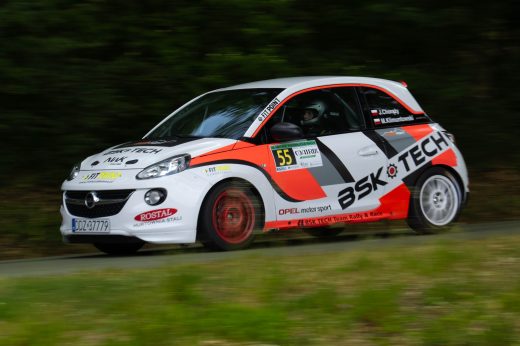 Sportovní fotografie – Podorlická Rally 2026, Opočno, startovní číslo 55