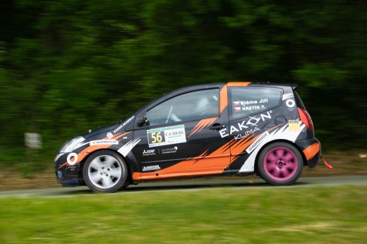 Sportovní fotografie – Podorlická Rally 2026, Opočno, startovní číslo 56