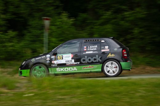 Sportovní fotografie – Podorlická Rally 2026, Opočno, startovní číslo 63