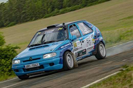 Sportovní fotografie – Podorlická Rally 2026, Opočno, startovní číslo 103