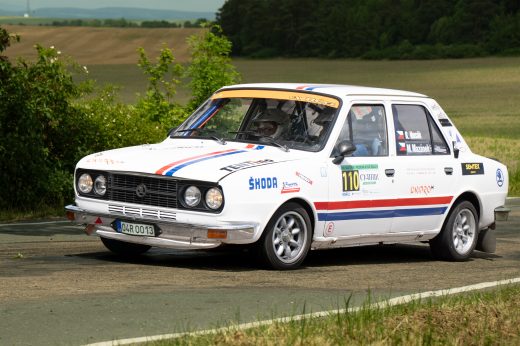 Sportovní fotografie – Podorlická Rally 2026, Opočno, startovní číslo 110